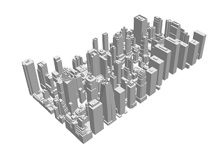 مدلسازی شهر در مکس و راینو
