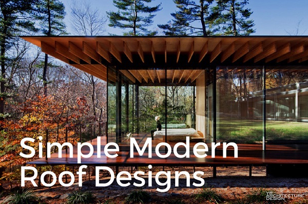 سقف مدرن با طراحی ساده 